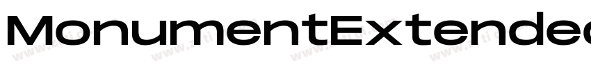 MonumentExtended Nor字体转换
